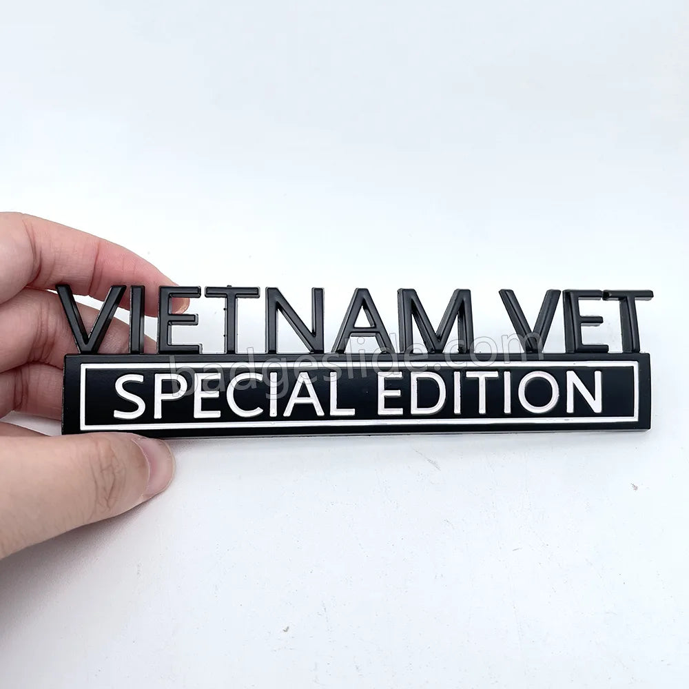 Aazon.co: 2PCS Veteran Edition Car Decal Eble, 3D Car Etal Decals