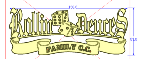 Family Badge Custom Emblem Car Metal Badge 10pcs