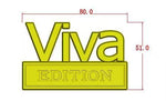 The Original Viva EDITION Emblem Fender Badge-Custom-2pcs