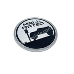 MALL Rated Round Shape Metal Badge